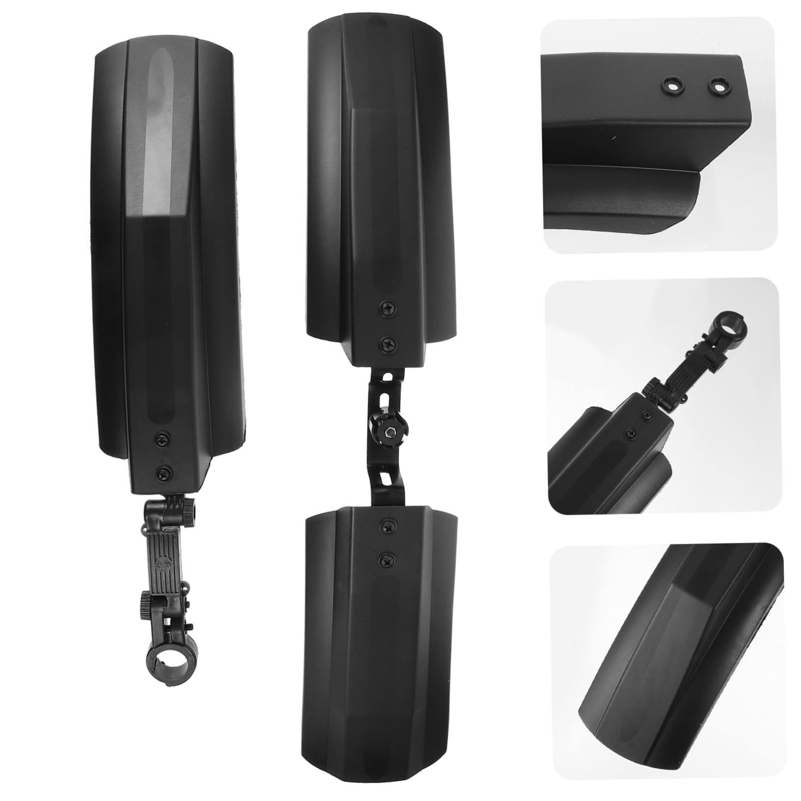 Sosoport Garde-Boue vélo Lunettes de Cyclisme Garde-Boue de Cyclisme Pratique chaîne de vélo béquille saleté Garde-Boue pour vélo Garde Boue vélo Garde Boue VTT Plastique Black