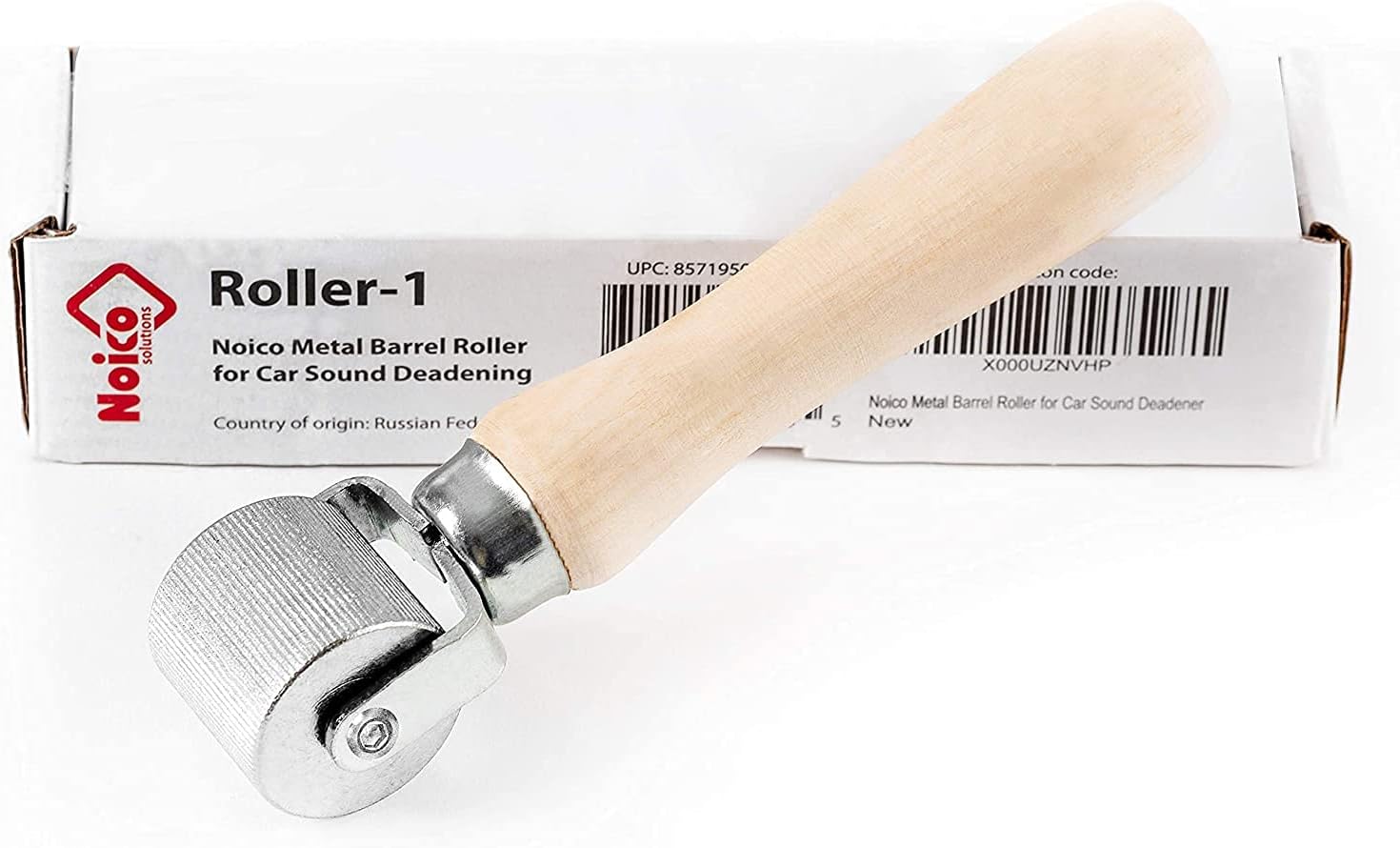 Noico Solutions Metal Barrel Roller Installation Tool for Automotive Sound Deadening Insulation Materials for Cars & Truck (Audio Dampening & Deadener Installation)