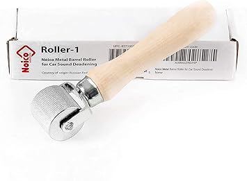 Noico Metal Barrel Roller Installation Tool for Automotive Sound Deadening Insulation Materials for Cars & Truck (Audio Dampening & Deadener Installation)