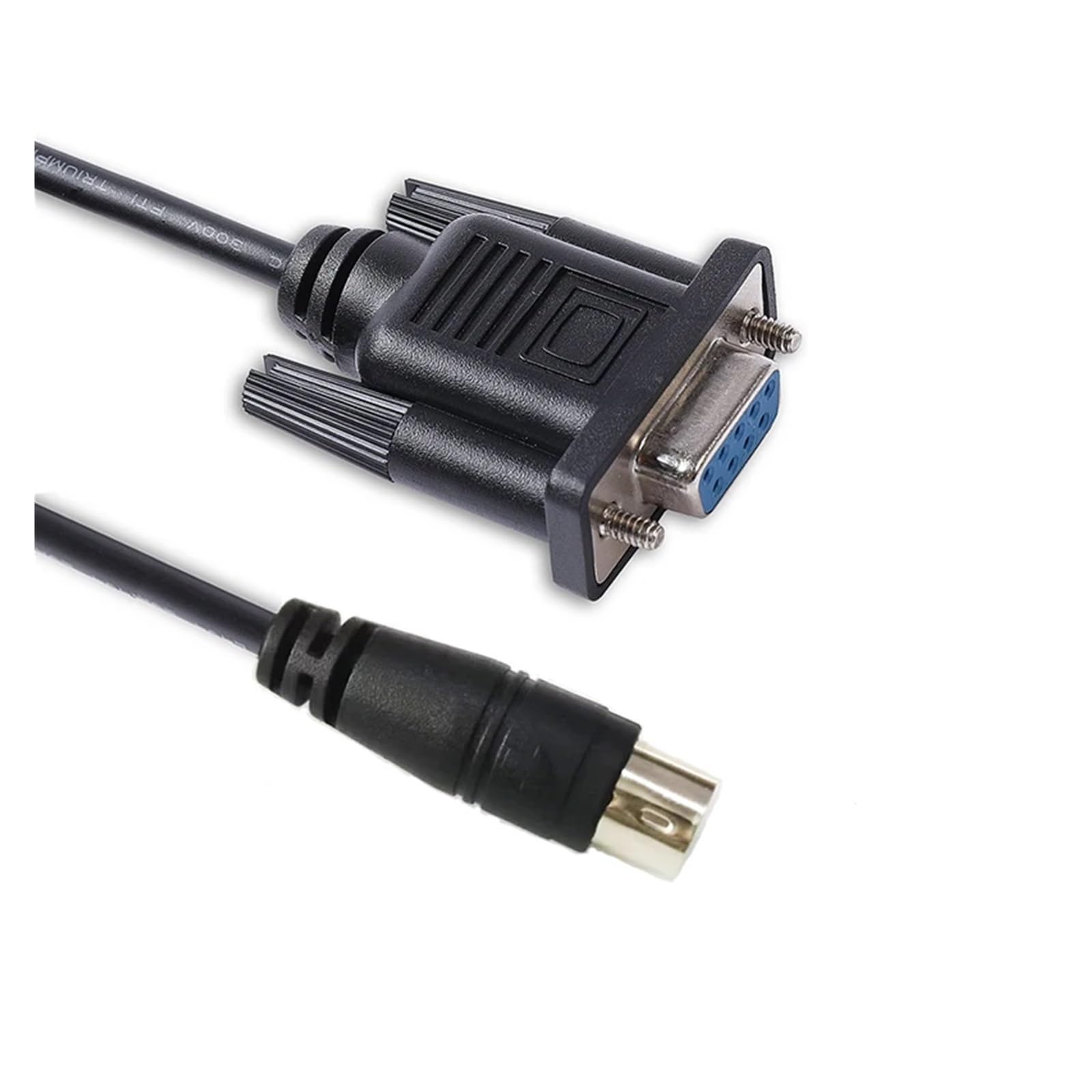 Skcvmn FBS PLC Programming Cable D-sub 9 Pin DB9 Female to MI-N Din 4P Male Cable