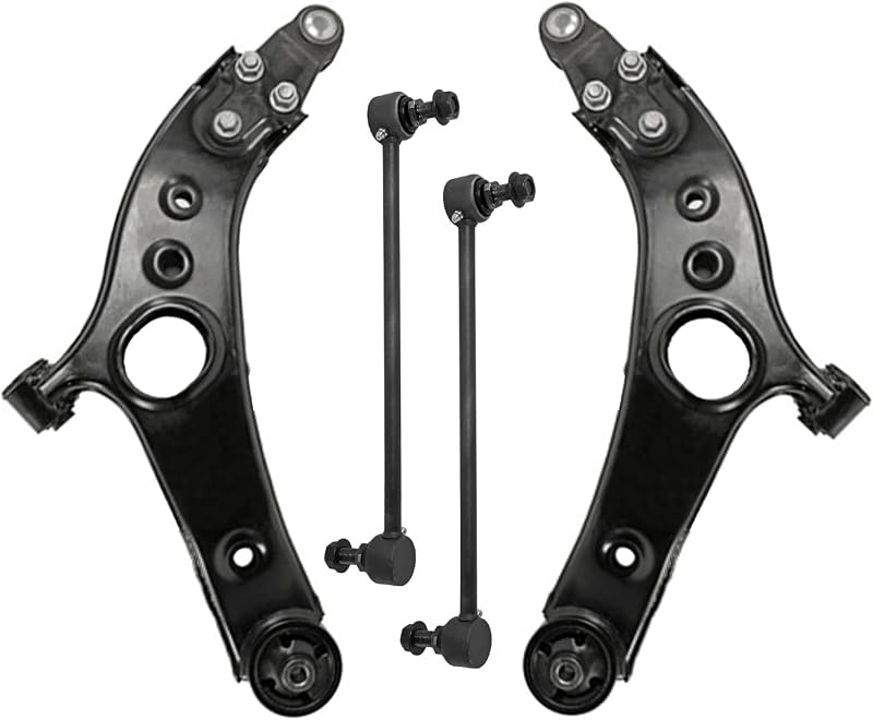 Kit de braços de controle dianteiros Detroit Axle para Hyundai Santa Fe, Santa Fe Sport e Santa Fe XL – 4 peças