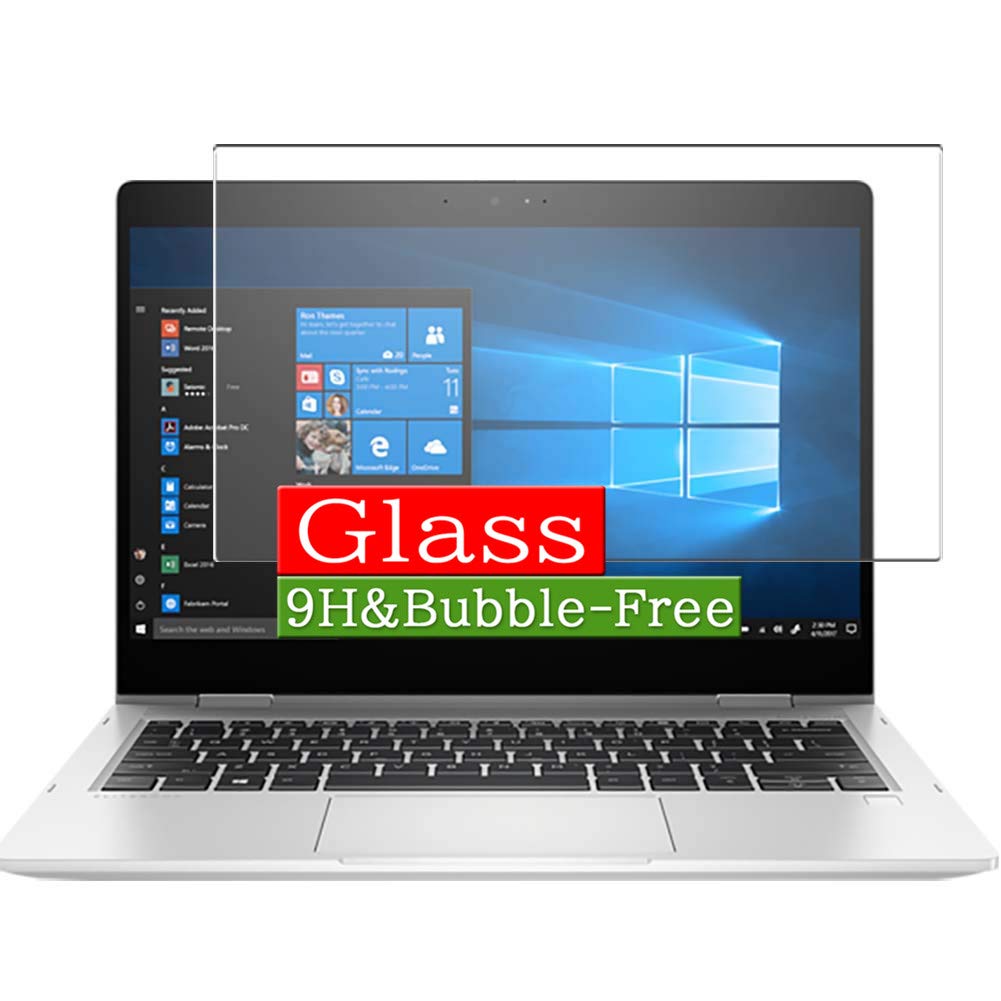 Synvy Tempered Glass Screen Protector, Compatible with HP EliteBook x360 830 G6 13.3" 9H Screen Film Protectors (Active Area Cover Only)