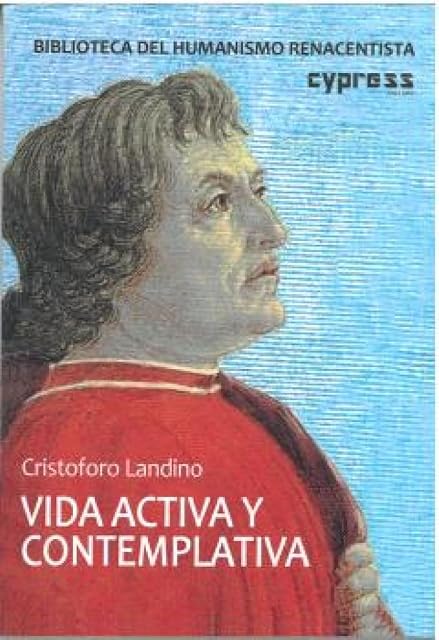 Portada de Vida activa y contemplativa