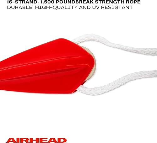 Miniatura 10 de AIRHEAD Heavy Duty Tow Harness for 1-4 Rider Towable Tubes Water Skis Wakesurf Boards and Wakeboards Multiple