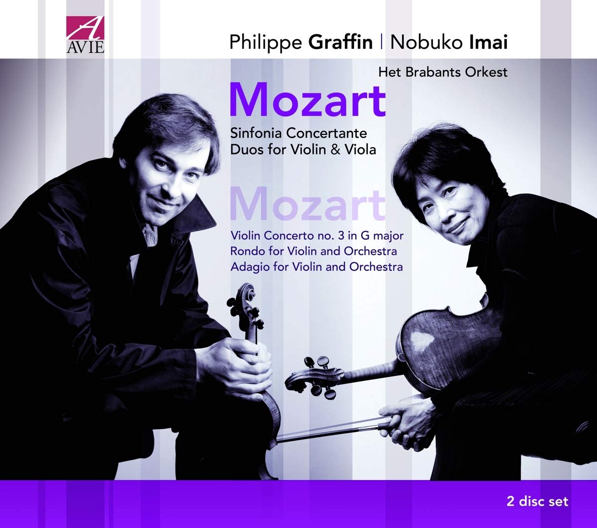 Mozart - Sinfonia Concertante, Duos for Violin and Viola, Violin Concerto No. 3, Rondo, Adagio