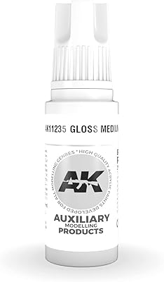 AK-Interactive 3rd Gen Acrylic Gloss Medium 17ml 11235 - Model Building Paints and Tools # AK1235