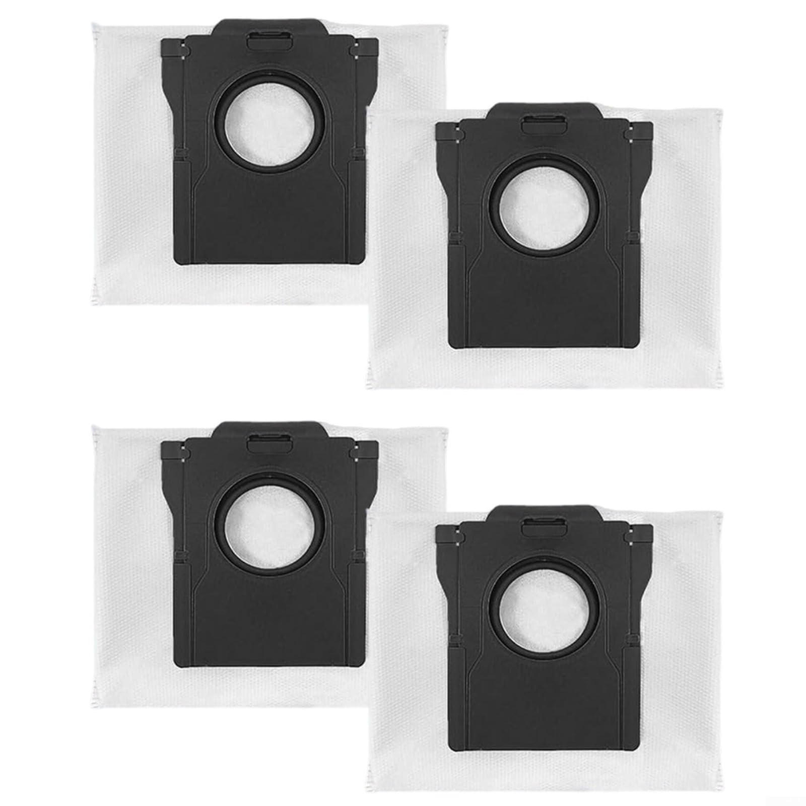 Lot de 20 sacs d'aspirateur de rechange pour aspirateur robot Dreame D20 Plus, grande capacité, station de vidange automatique, fibres Meltblown et tissu non tissé, capture 99,97 % de poussière fine
