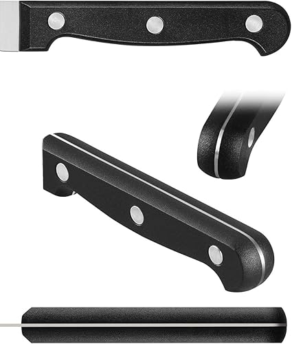 Miniatura 3 de Cuchillo de cocina, juego de 3 cuchillos con funda, cuchillo de chef de 8 pulgadas, cuchillo utilitario de 4.5 pulgadas, cuchillo de chef de pelar