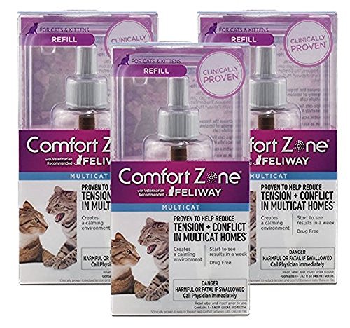 Comfort Zone with Feliway MultiCat Refills 3 Pack