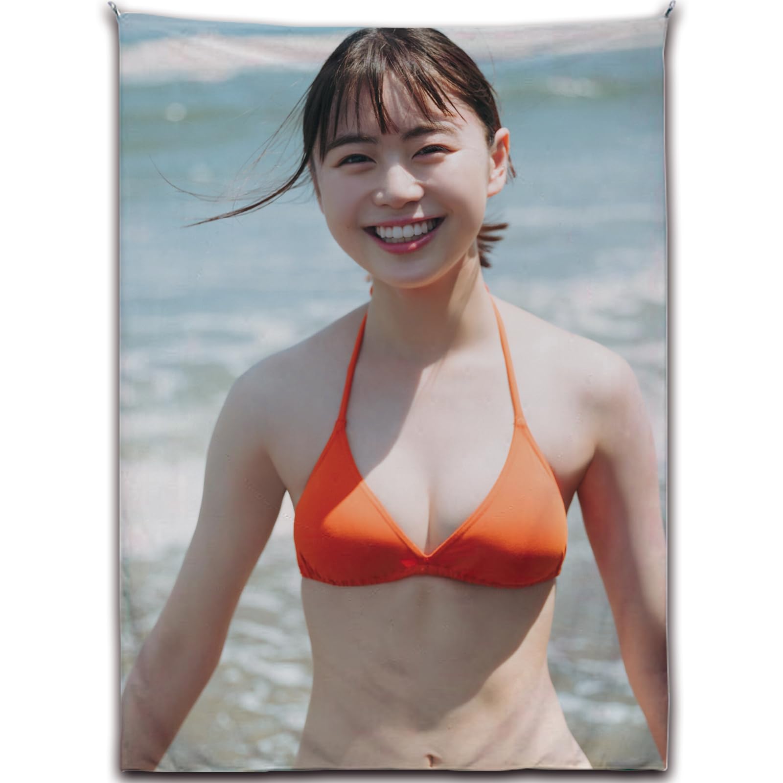 Amazon.co.jp: 田畑志真(2) タペストリー 水着 女優 大判 可愛い