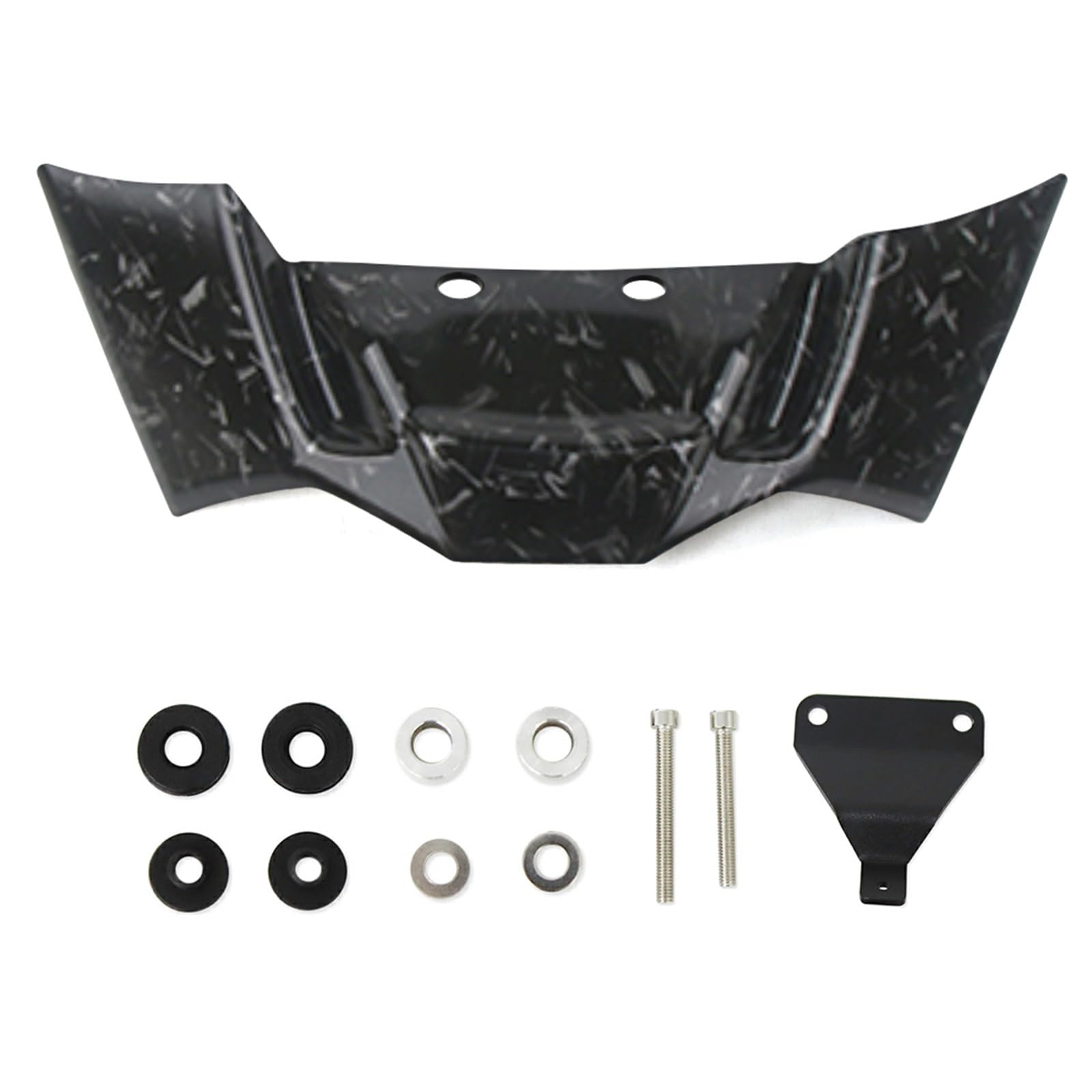 Aileron latéral de moto Forging Pattern style carbone forgé unique pour BMW