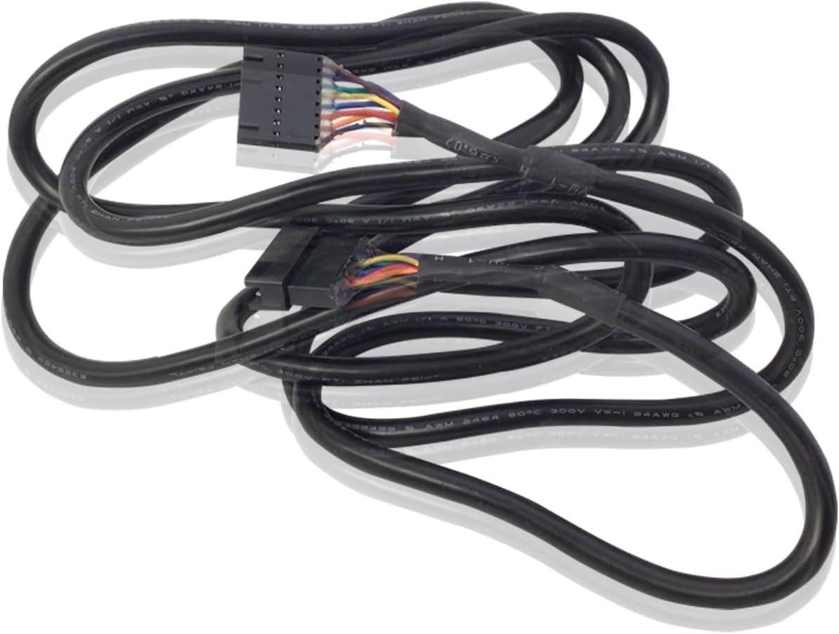Console Wire Set Black | Treadmill Exercise Equipment Replacement Part | Compatible with HZ Fitness 7.0AT-04, TM1021, PTM1021, PTM1021B | MPN 1000303614 (2021-2025 Model)