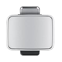 Vista 7 de EKO Madison - Basurero de baño de 6 litros/1.6 galones con tapa y cesta interior extraíble, cubo de basura rectangular de acero inoxidable cepillado