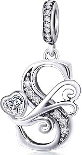 XOYOYZUSilver Letter Charm Fit for in Pakistan