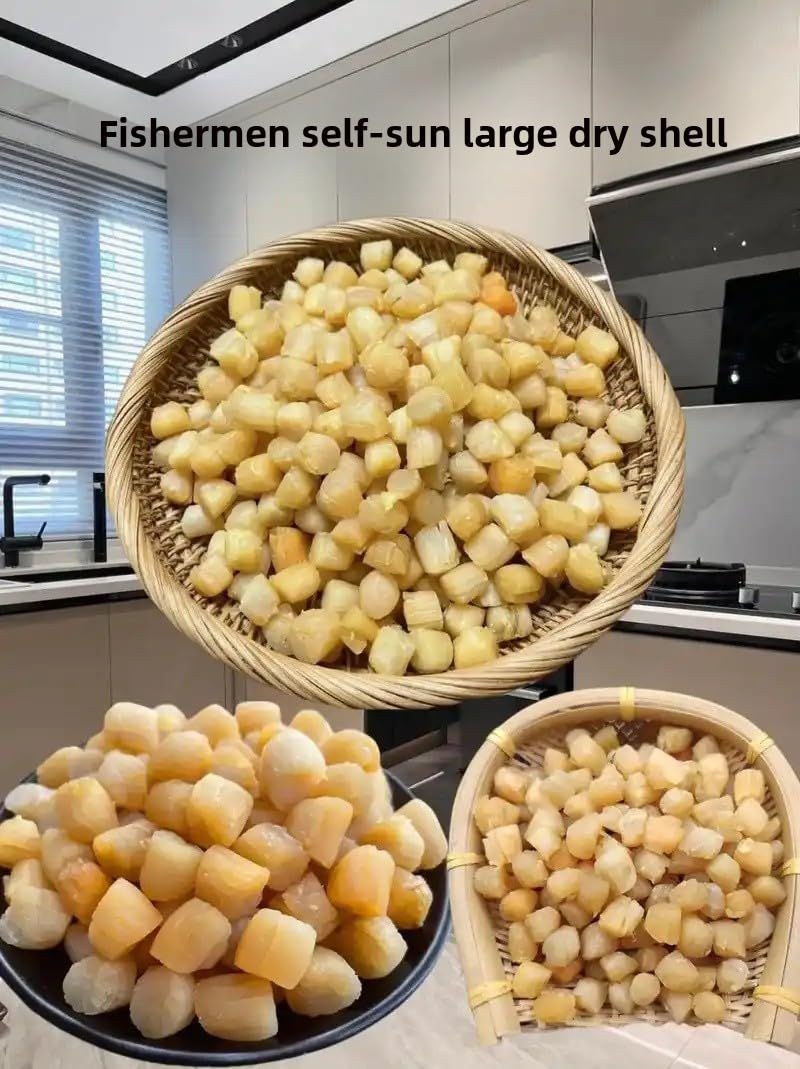 Przegrzebki morskie suszone przegrzebki Conpoy (1500g)