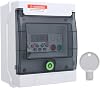Digital Timer Switch, 32A Programmable Outdoor Distribution Box, IP65 Water proof Pool Pump Timer, Circuit Breaker for Pool Pump, Water Heater, Landscape Lights, Security Systems