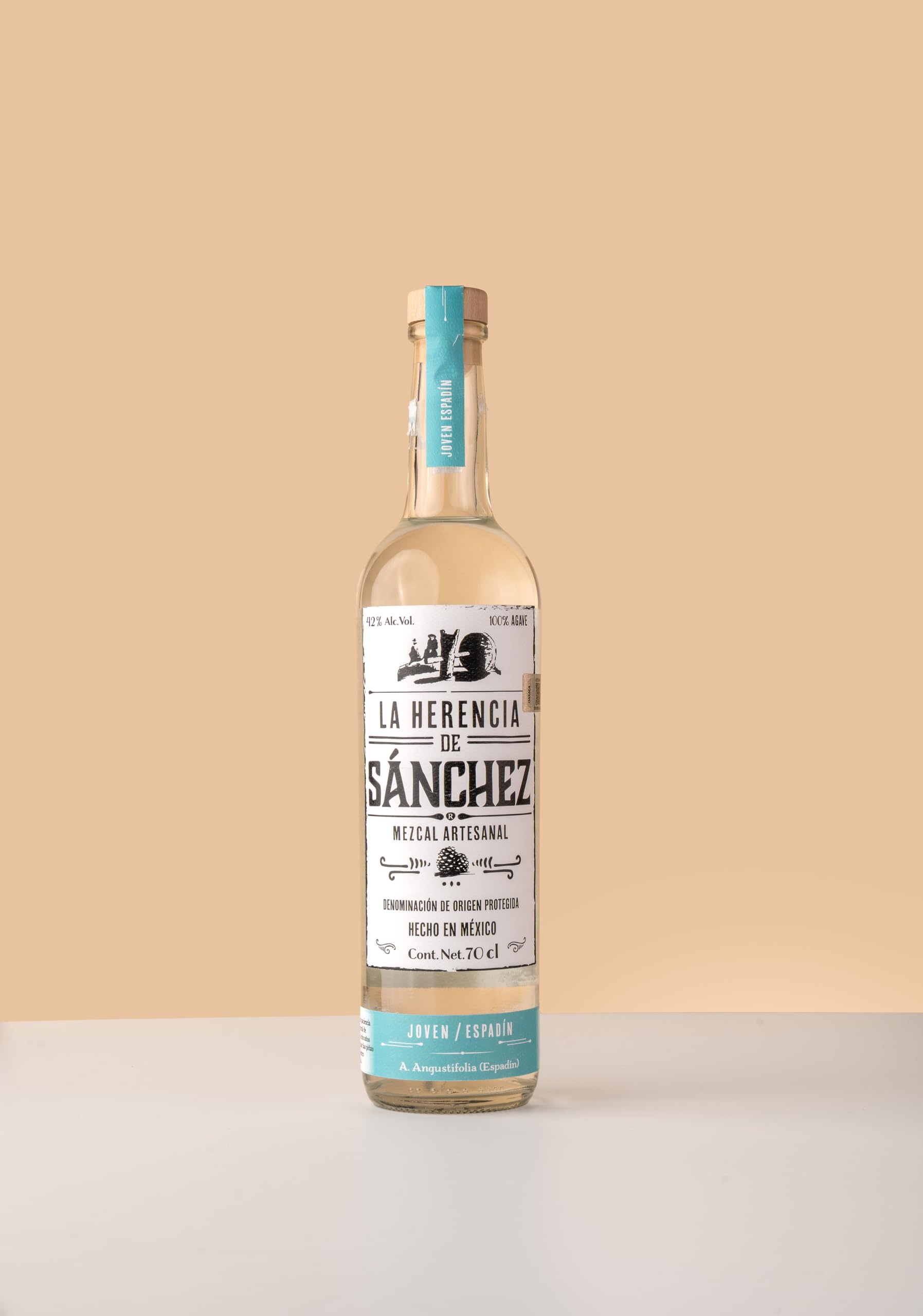 La Herencia De Sánchez Mezcal Joven Espadín