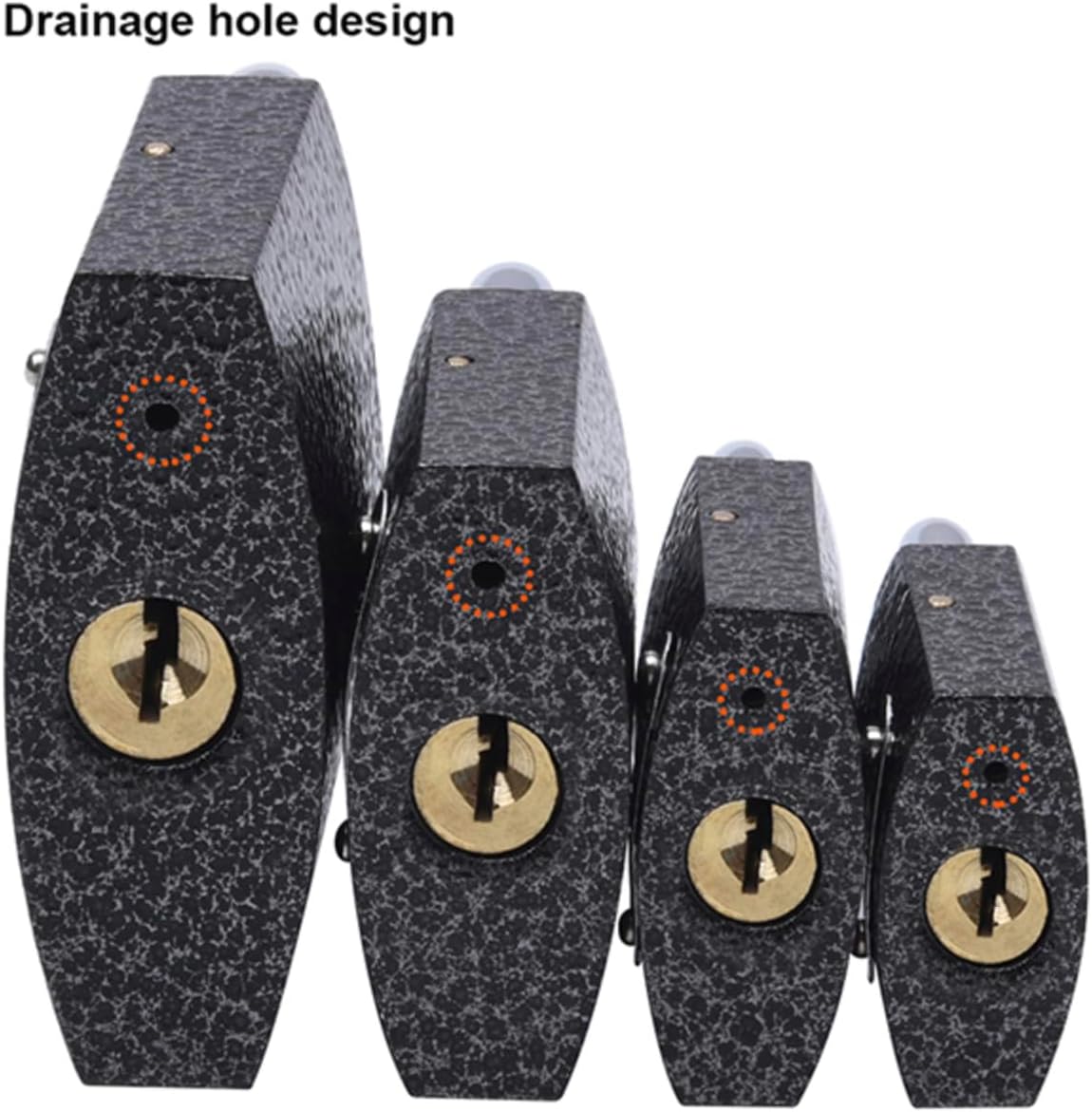 Edward Tools Harden Small Padlock with Keys (2 Pack) – 32mm Waterproof Heavy-Duty Lock – Brass Cylinder & Hardened Steel Shackle - Secure Lock for Luggage, Lockers, Doors & Outdoor Use