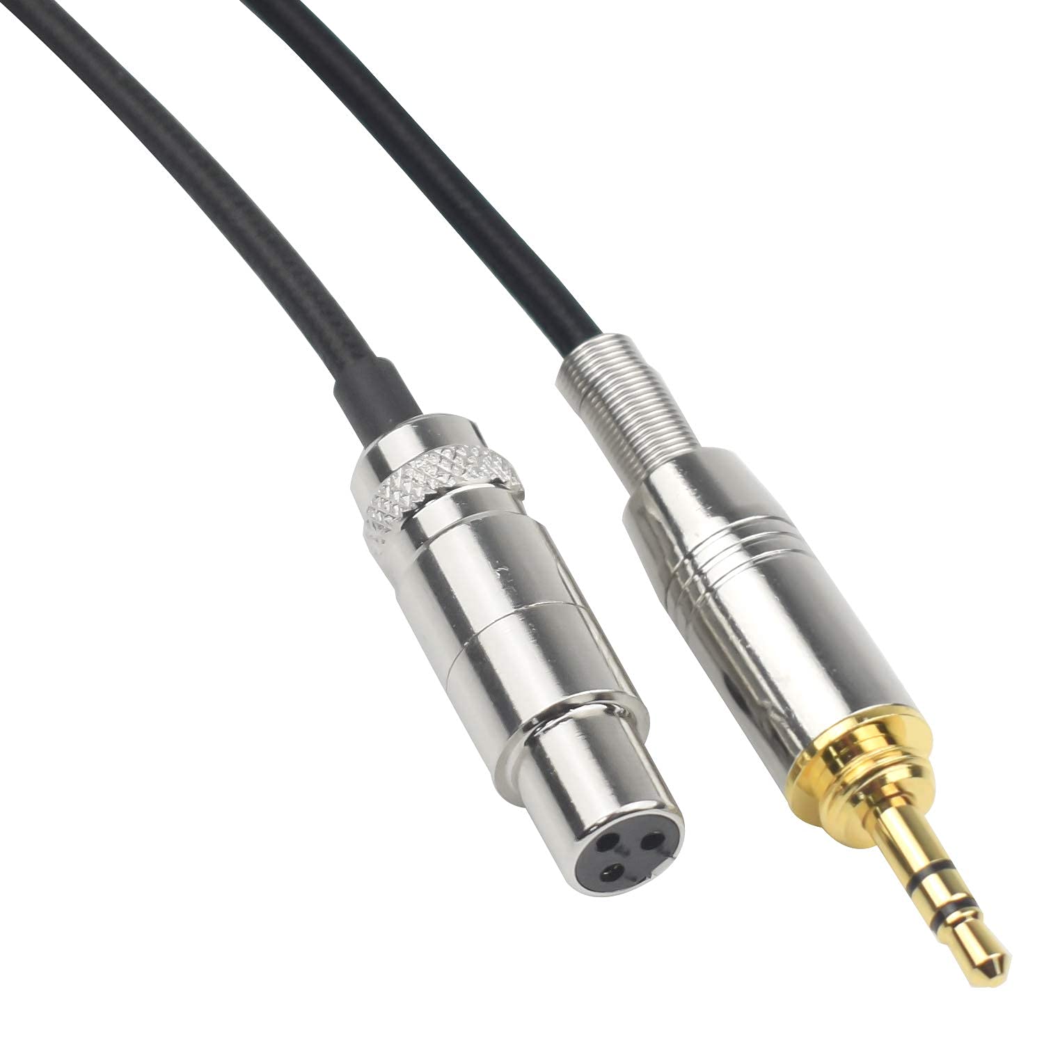 Zosvoses Câble audio de rechange Q702 compatible avec AKG K240, K240S, K240MK II, Q701, K702, K141, K171, K181, K271s, K271 MKII, M220, Pioneer HDJ-2000, avec adaptateur 6,35 mm