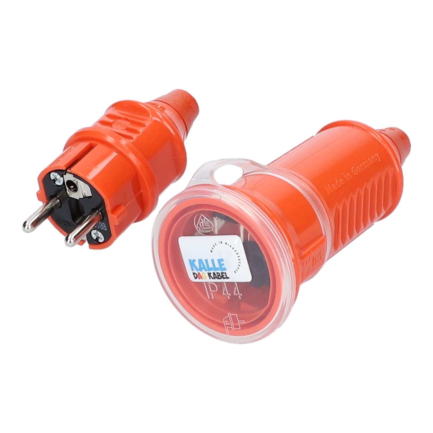 Verlängerungskabel Kalle Classic Colour 3G 2,5mm² orange 25 Meter