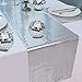 Snowkingdom 13 x 72 Inches Glitter Disco Party Table Runner Mirror Silver Runner Retro 70s 80s Theme Disco Ball Table Decorations Birthday Bachelorette Dance Party Supplies