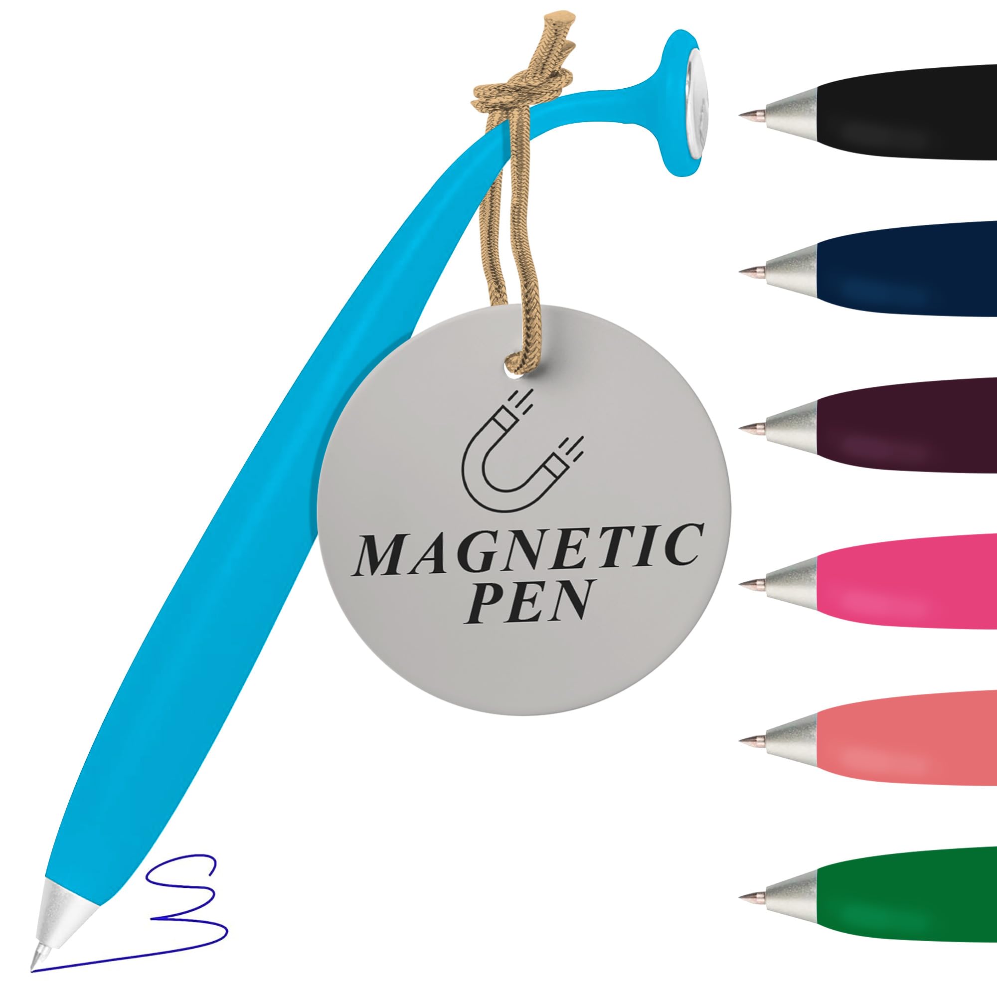 Stylo de grande taille Wellspring Cadeau 435 magnétique multicolore à offrir pour un anniversaire