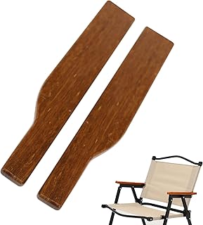 Liqzirtu Campers Soout Rail, silla de pulsera de madera | Wood Wood Smoobly Lucided Widged Ghonest | Silla de camping multifuncional para sillas de camping para Home Hotel Hostel