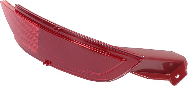 HouYeen Right Rear Side Bumper Reflector Back O/S Fog Light Lamp Lens For F-ord Fiesta Mk7 2008  2016