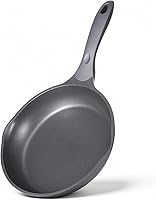 Vista 1 de JEETEE Nonstick Frying Pan, 8" Skillet Titanium & Ceramic Omelette Egg Pan, Oven Safe Suitable for All Stovetops (Gray)