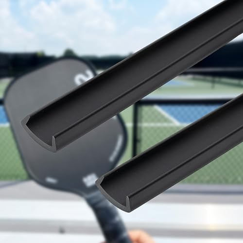 Miniatura 8 de 2 protectores de borde de paleta de pickleball, 31 pulgadas de largo, protege la superficie de la pala, añade peso, mejora el control, cambia el