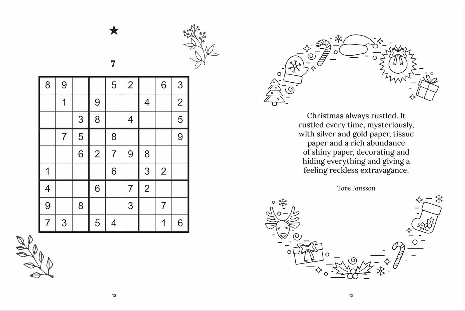 Sudoku: The Christmas Collection (The Christmas Puzzle Collection)