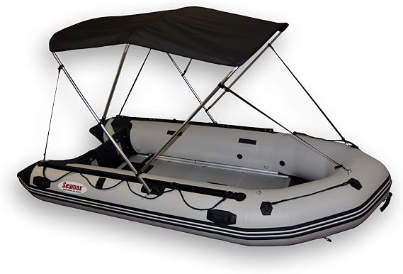 Bimini Top for Inflatable, Fiberglass & Aluminum Boats - UV Protection, Water Resistant