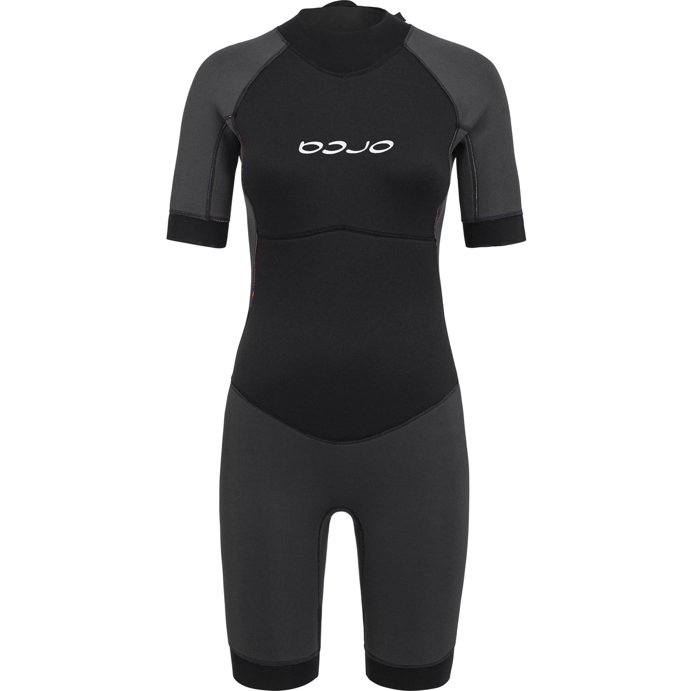 Orca Openwater Vitalis Shorty Neoprenanzug Damen Farbe schwarz/orange