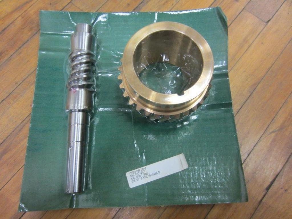 Worm gear and mating ring gear from the rebuild kit