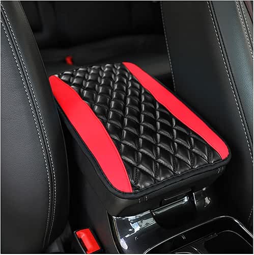 Moly Magnolia Car Center Console Cushion Pad, Universal Leather Waterproof