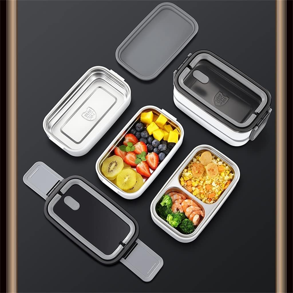 Insulated Lunch Box Steel Bento Food Container Storage Portable Thermal Lunchbox