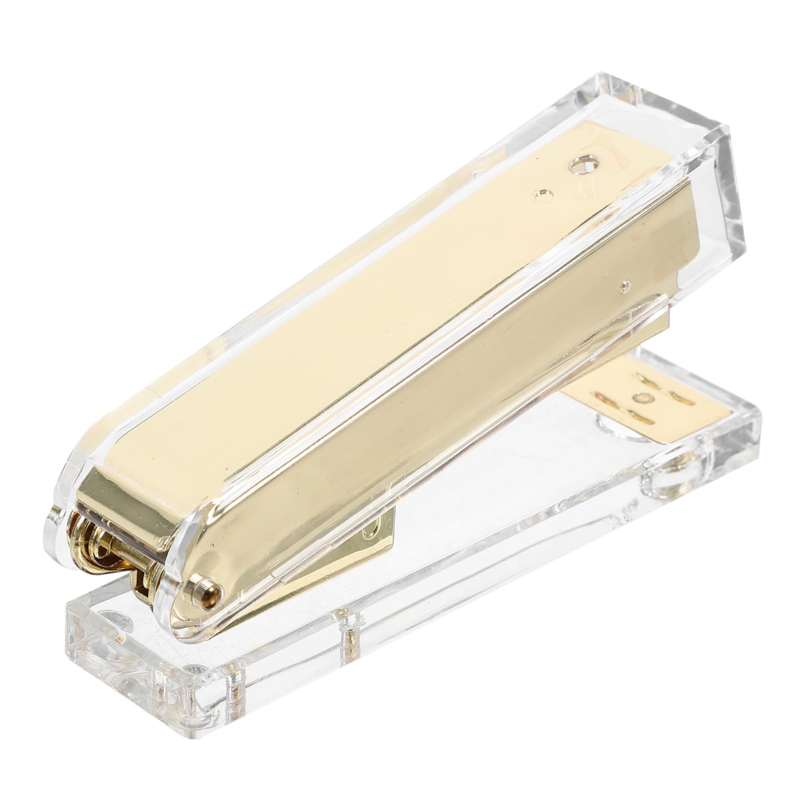 ARTIBETTER 5 Pezzi cucitrice Picket ufficio CONTINIZIONI PERSCITARI cucitrici alla rinfusa elementi essenziali della scrivania cucitrici per scrivania forniture da scrivania Acrilico D'oro