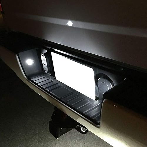 Miniatura 7 de Mallofusa 15SMD - Lámpara de repuesto LED para placa de matrícula para camioneta Chevy Colorado Silverado GMC Canyon Sierra 1500 2500HD 3500HD