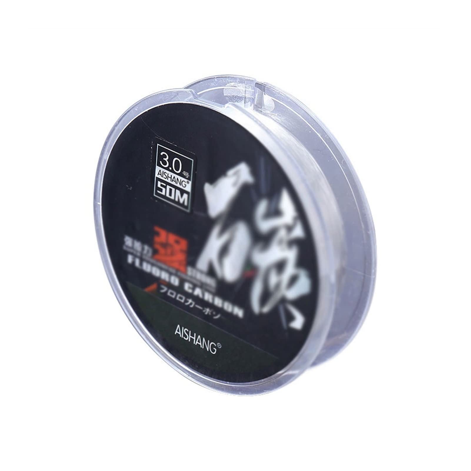Sedal Pesca 50m Monofilamento Fluorocarbono Pesca Fluorocarbon Resistencia a la abrasión Hilo Cordón Cordón Fibra de carbono Líder Línea de Pesca ( Color : 50m Fluorocarbon , Line Number : 20.0 )