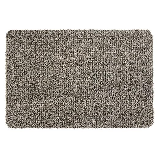 CLEAN MACHINE 10376623 GrassWorx Astroturf Dirt Trapper Doormat, 23.5" x 35.5", Flair Earth Taupe, 23.5"x35.5"
