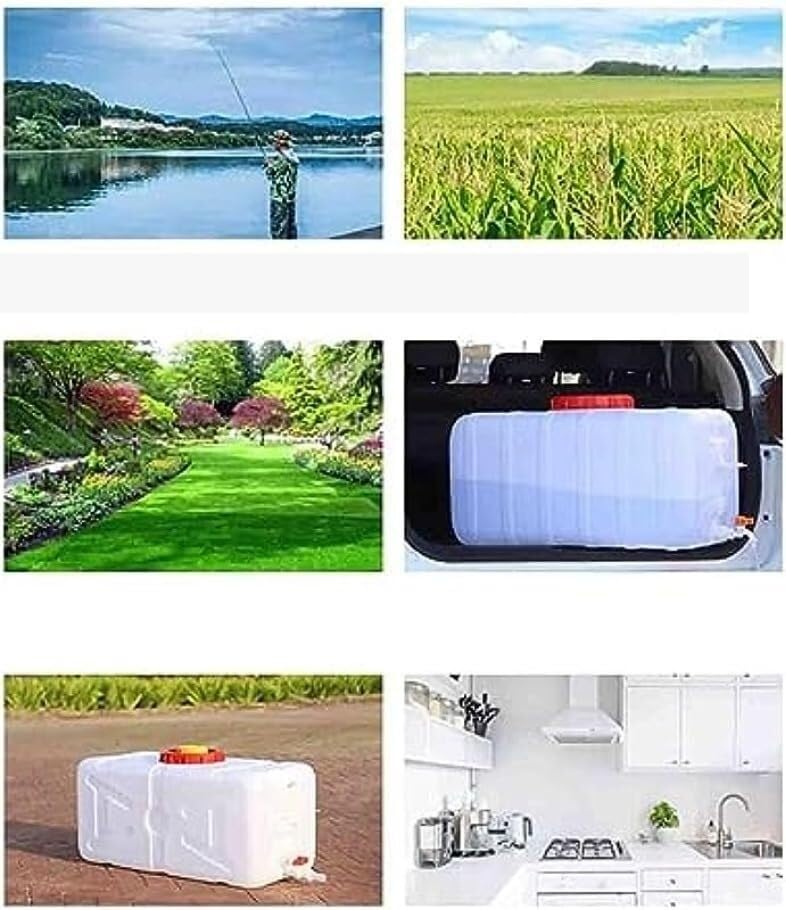 Amazon.co.jp: 水タンク 80L 160L 貯水タンク 貯水容器 バルブ・水道管