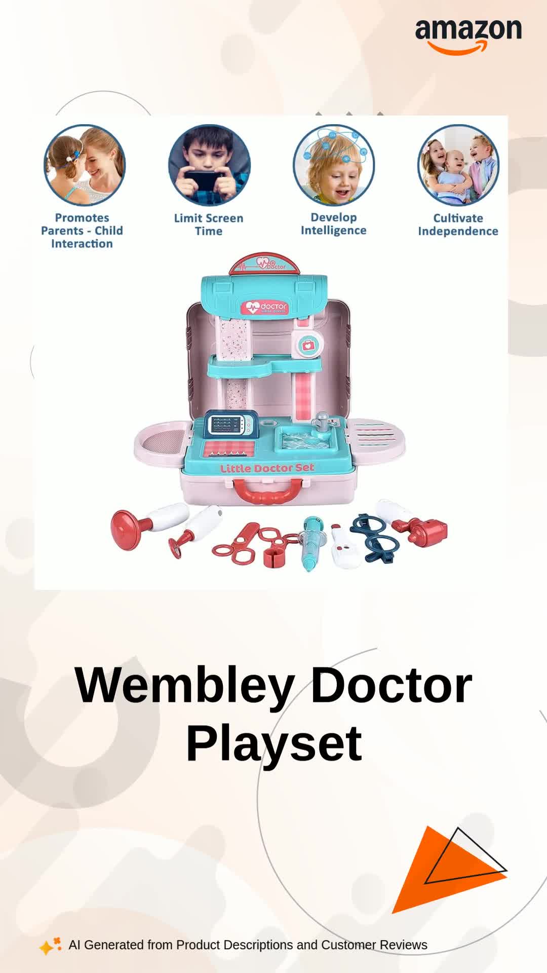 Buy Wembley Pretend Play Doctor Play Sets for Boys/Girls/Kids