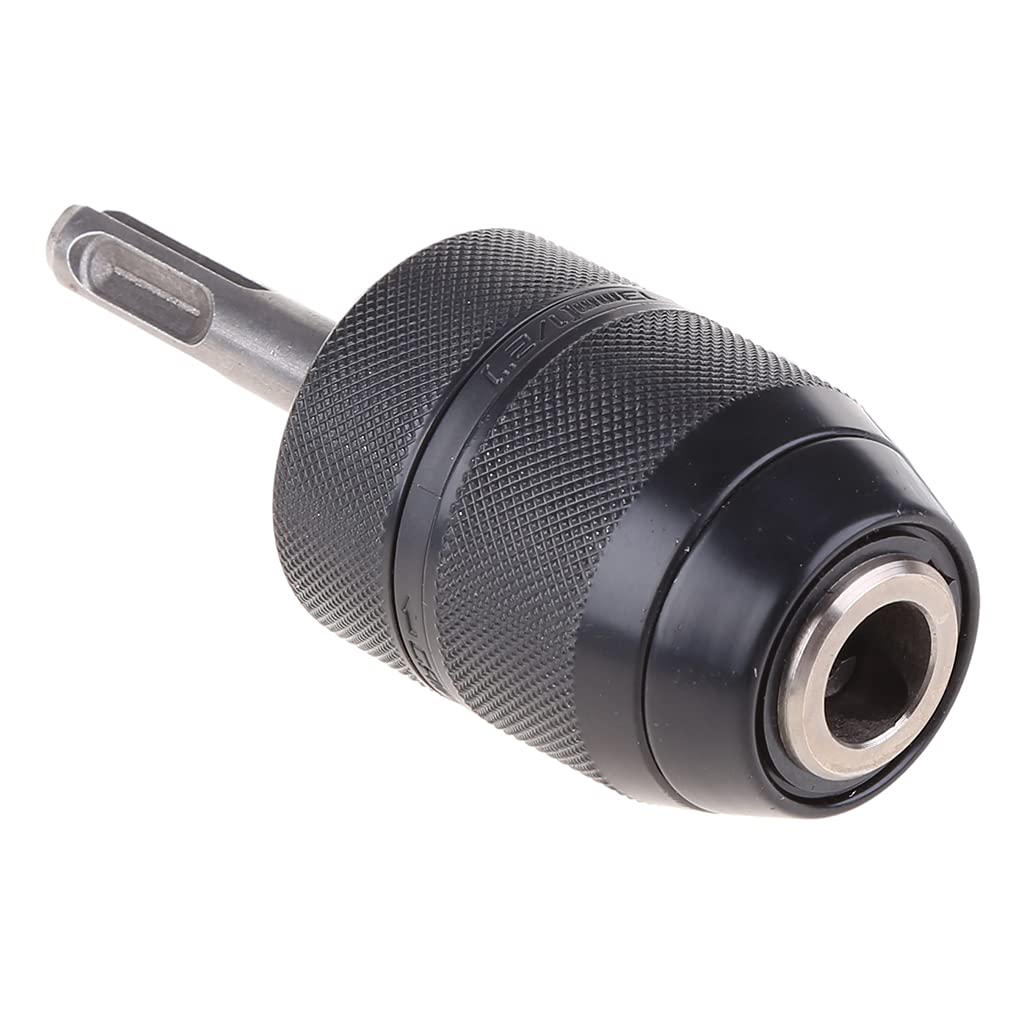 Heavy Duty Professional 2-13mm 1/2-inch SDS-Plus Adapter With Drill Chuck Drill Bits Loose Off For Easy Bit