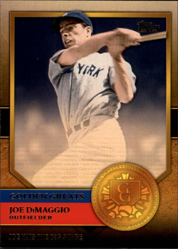 2012 Topps Golden Greats #GG-21 Joe DiMaggio Yankees Baseball Card NM-MT
