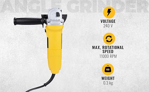 DEWALT DW802-IN, 850W, 4'' (100mm) Heavy Duty Angle Grinder ...