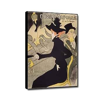 Amazon.co.jp: トゥールーズ・ロートレックの有名な絵画. Divan