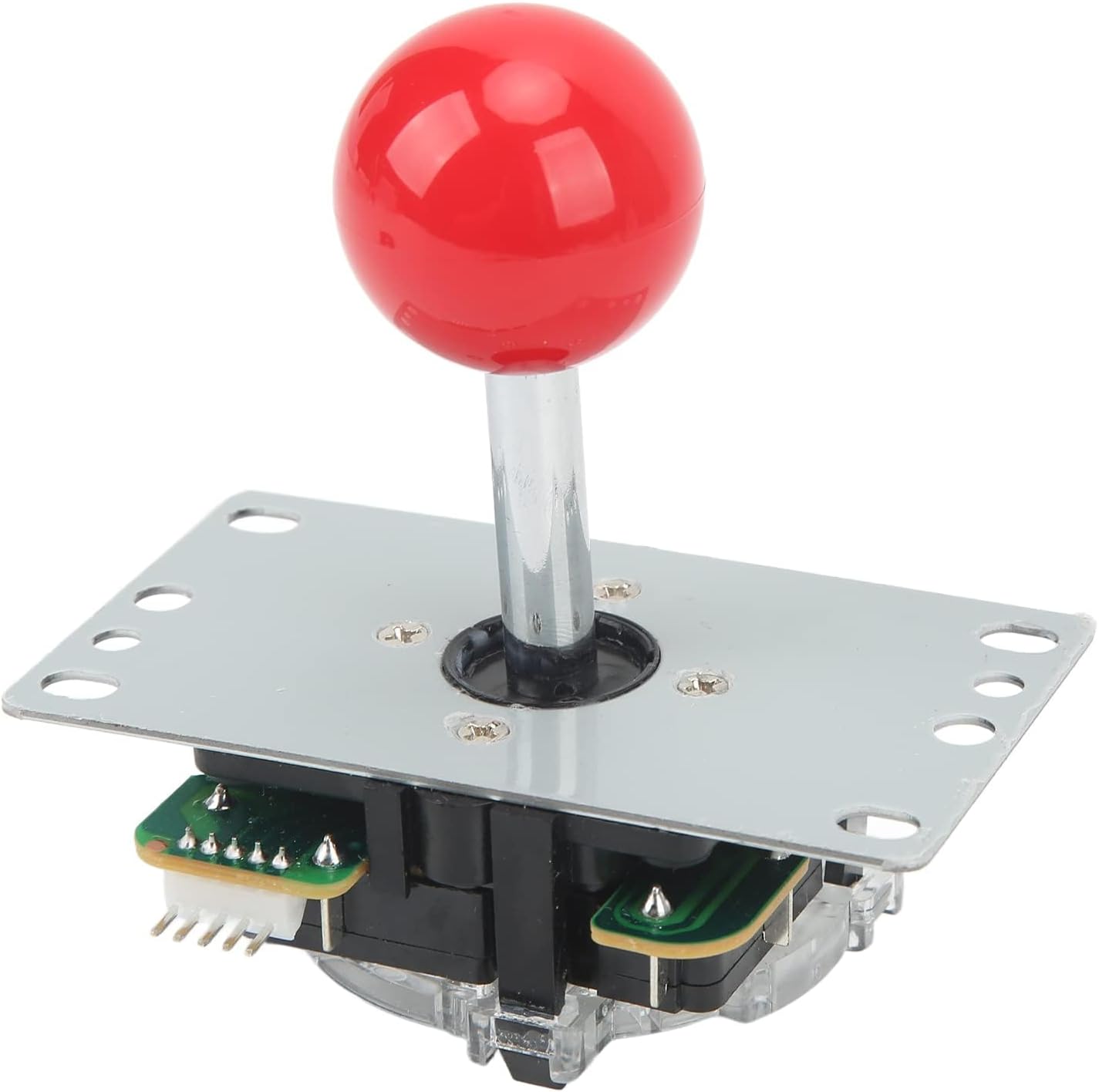 HERCHR Arcade Joystick Classic Competition Gamepad DIY Joystick Pin Circuit Board with Ball Head for Arcade Machine Games Fighting Stick
