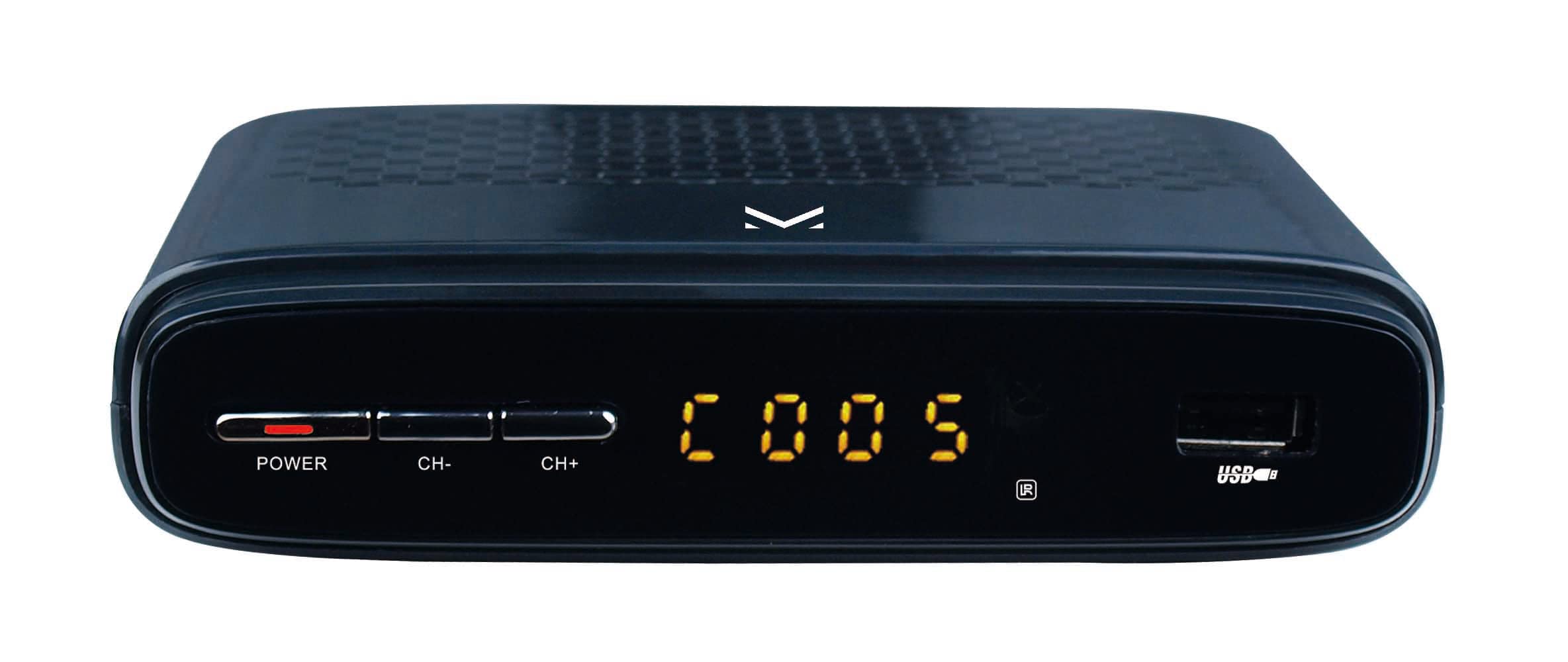 MAJESTIC dec-675 HD décodeur dvb-t2 USB hdmi scart hevc Main 10 avec écran