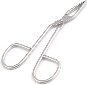 DDP Professional Scissor Handle Tweezers Stainless Steel Shape Tool Eyebrow Nose Hair Clip Tweezer Remover for Lady Women