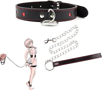 Amazon.com: ROIEIIR Leather Collar and Leash for Women, Bondage Erotic